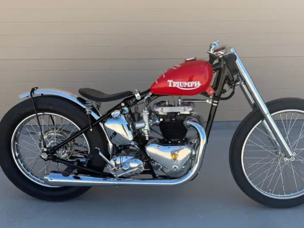 Triumph T110 bobber
